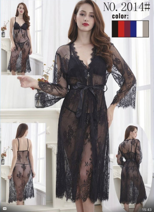 LONG GOWN NET NIGHTY