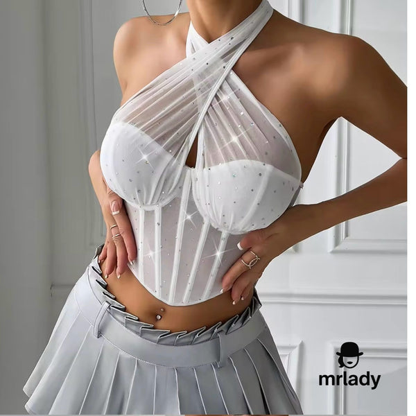 WRAP AROUND CORSET BRA