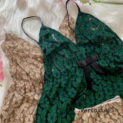 LUXURY NET SHORTS NIGHTY SET