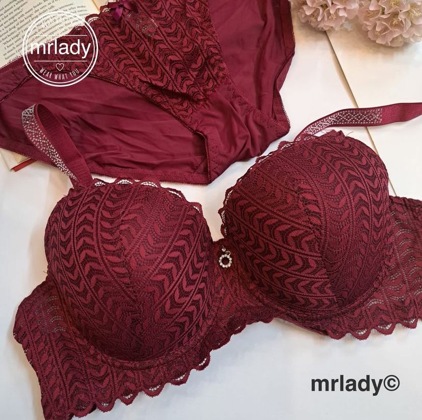 PREMIUM THIN PAD ZIG ZAG BRA SET