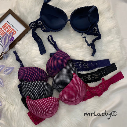 MINI DOTS PUSH UP BRA