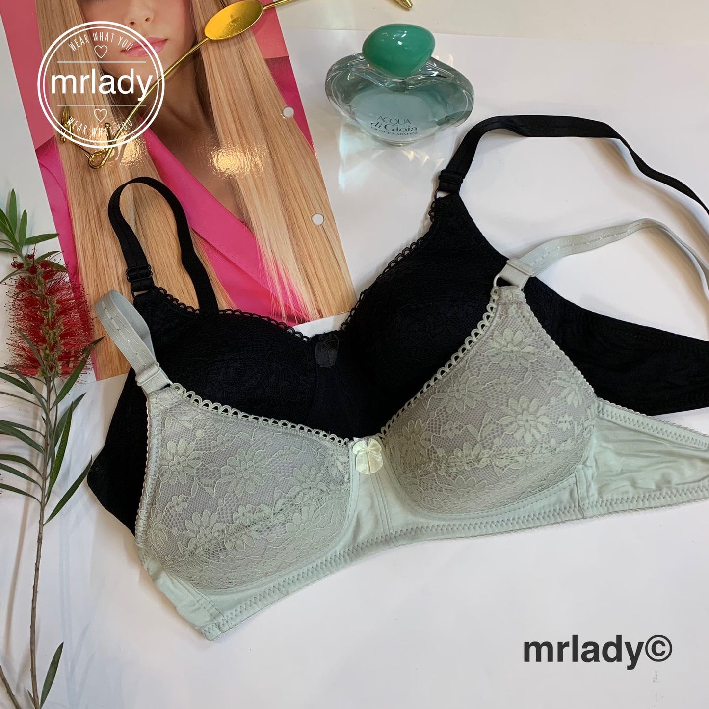 SUMMER WIRELESS BRA WITH LINING