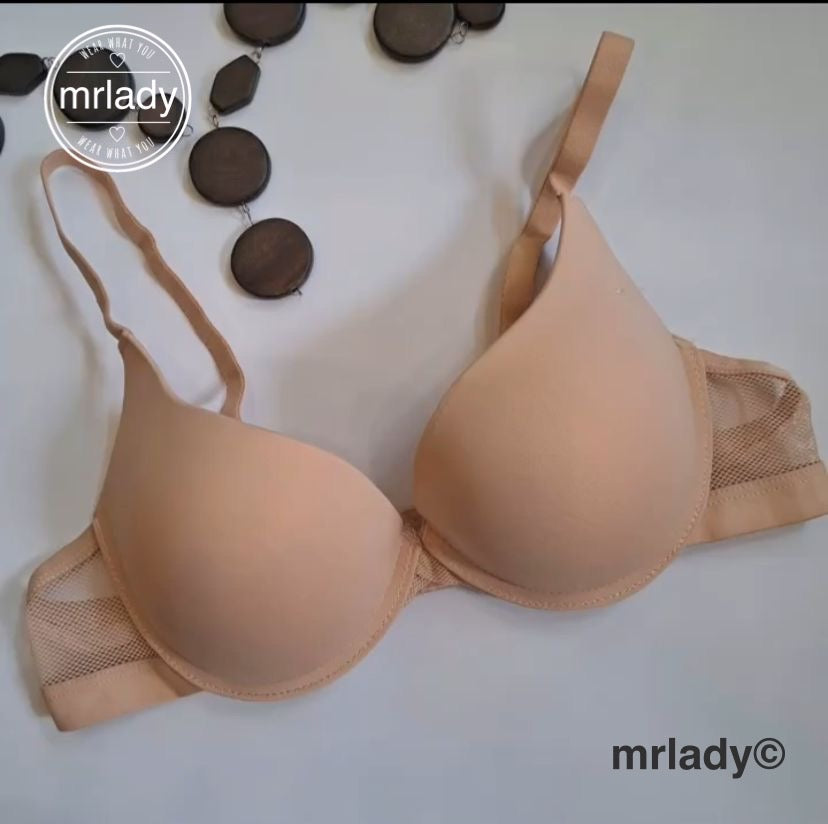 THIN PAD SIDE MESH BRA