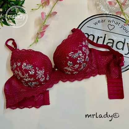 SPRING FLORAL PUSH UP BRA V3