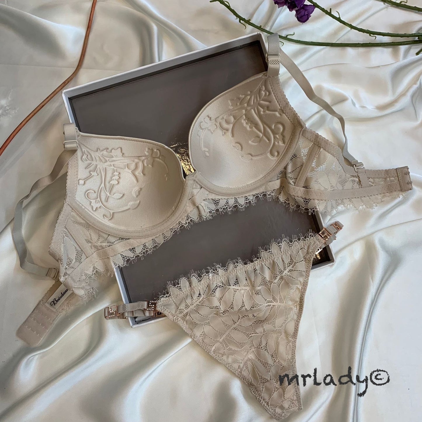 PREMIUM THIN PAD BRIDAL BRA SET