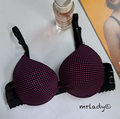 MINI DOTS PUSH UP BRA