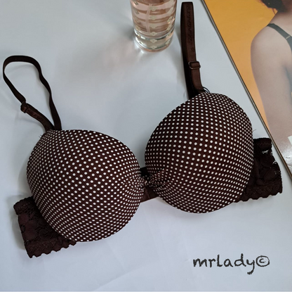 MINI DOTS PUSH UP BRA