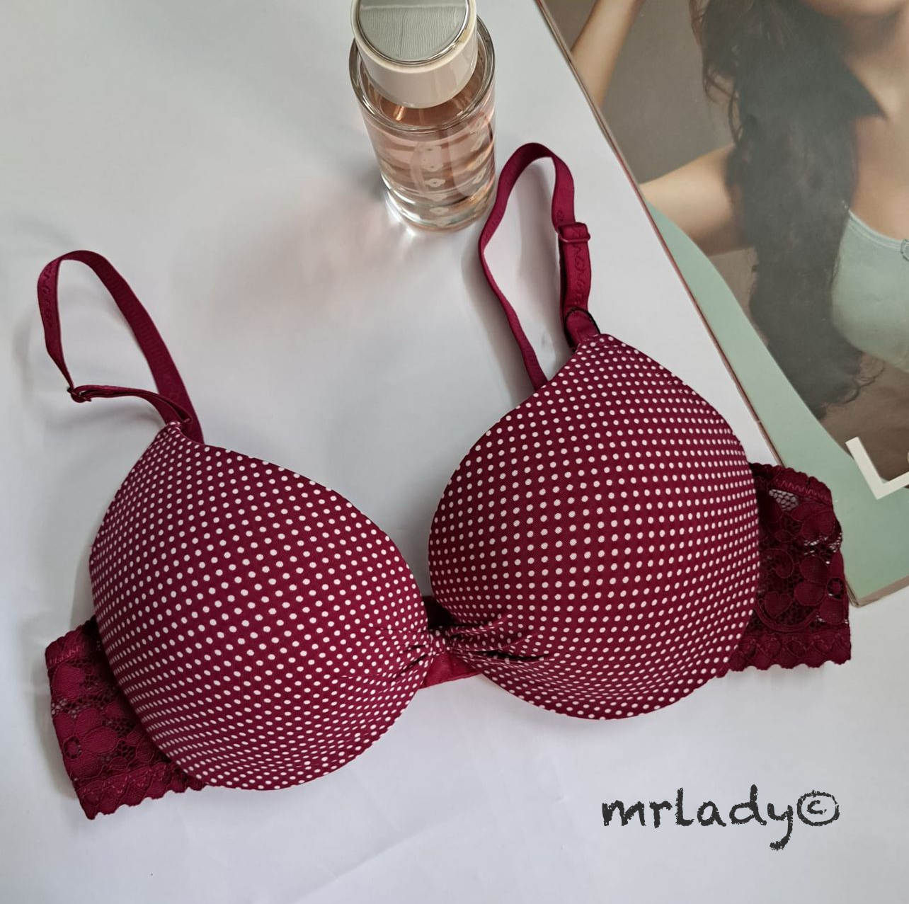 MINI DOTS PUSH UP BRA