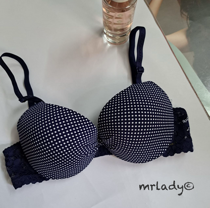 MINI DOTS PUSH UP BRA