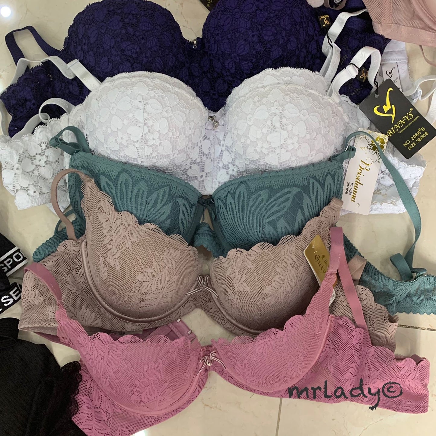 SIZE 36 LEFT OVER PADDED BRAS (RANDOM PICK)