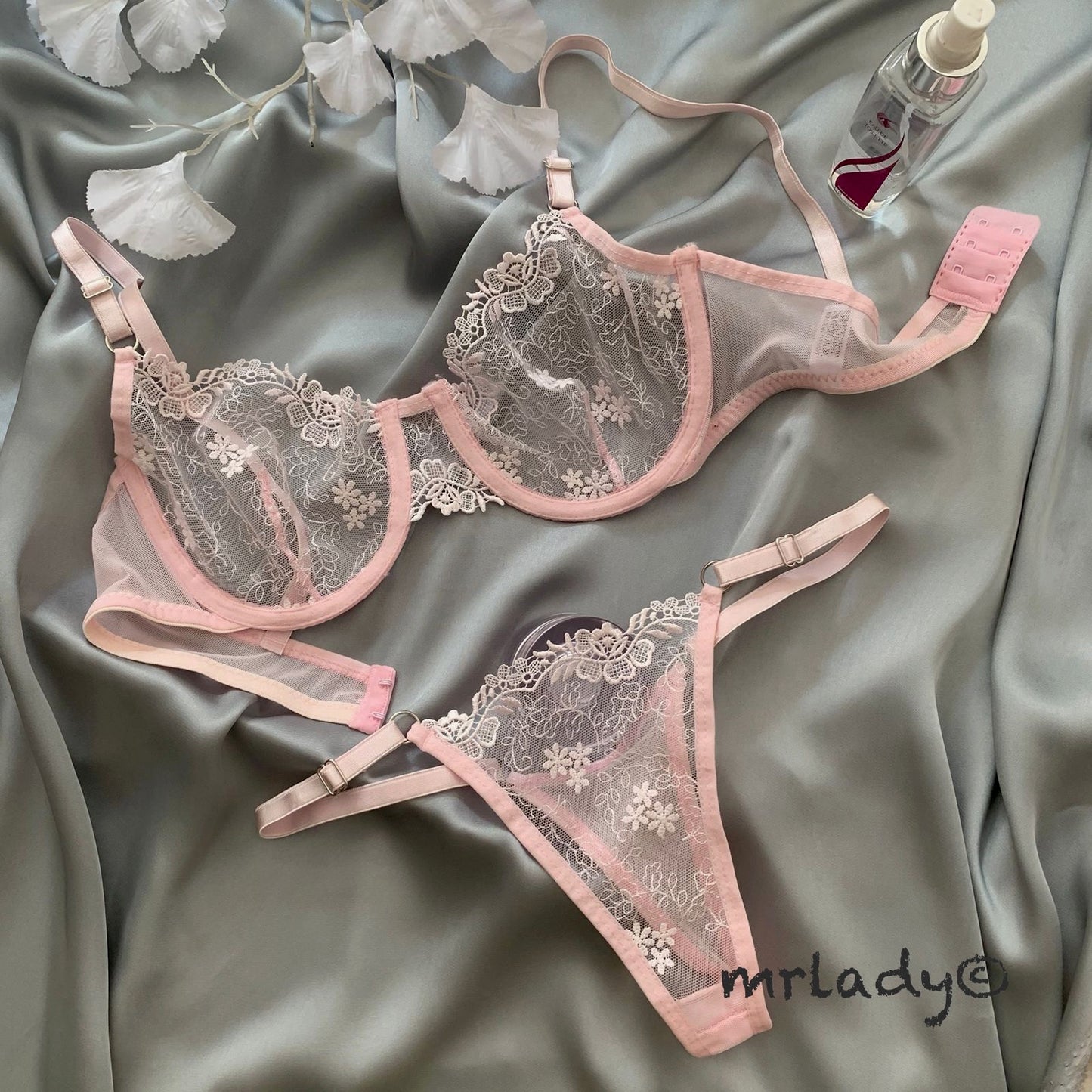 ASMARA TURKISH SOFT NET BRA SET (LIMITED STOCK)