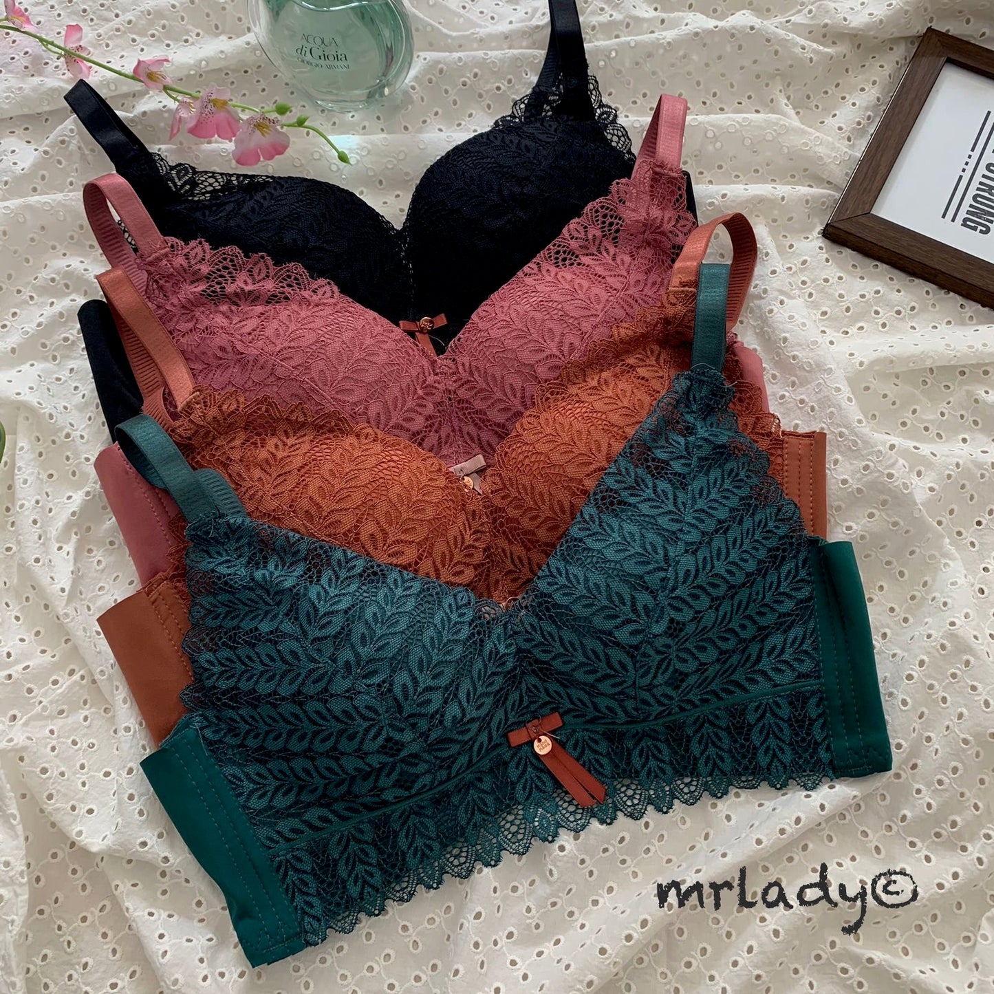 MERMAID FANCY LIGHT PAD BRA