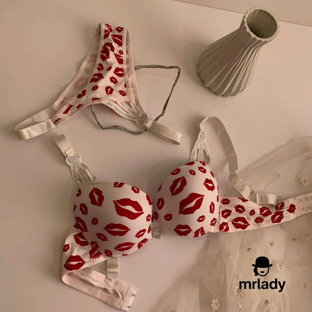 KISS STRING THIN PAD BRA SET – mrlady