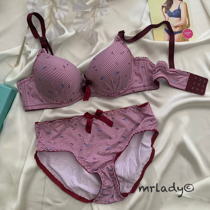 GIRLS PRINTED BRA SET