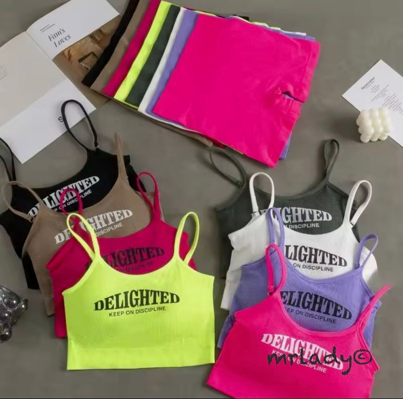 HIGH COMFORT JERSEY SPORTS BRA SET