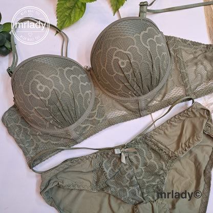 PREMIUM HALF CUP PUSH UP BRA SET