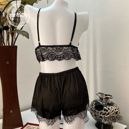 3 PCS - FRILL SHORTS NIGHTY