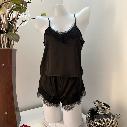 3 PCS - FRILL SHORTS NIGHTY