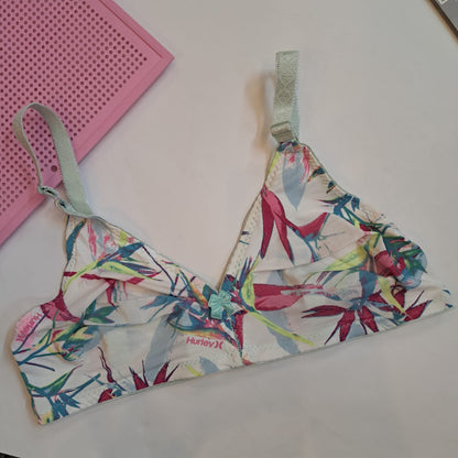 LIGHT THIN PRINTED FABRIC BRA