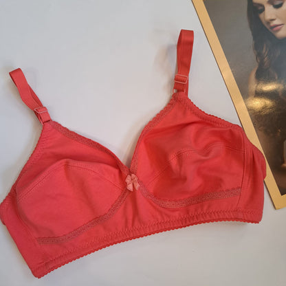 SOFT SUMMER FABRIC CROSS LACE BRA