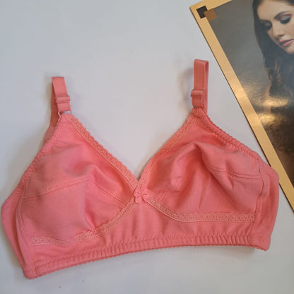 SOFT SUMMER FABRIC CROSS LACE BRA