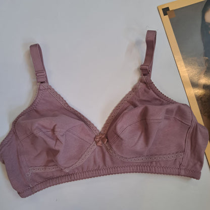 SOFT SUMMER FABRIC CROSS LACE BRA