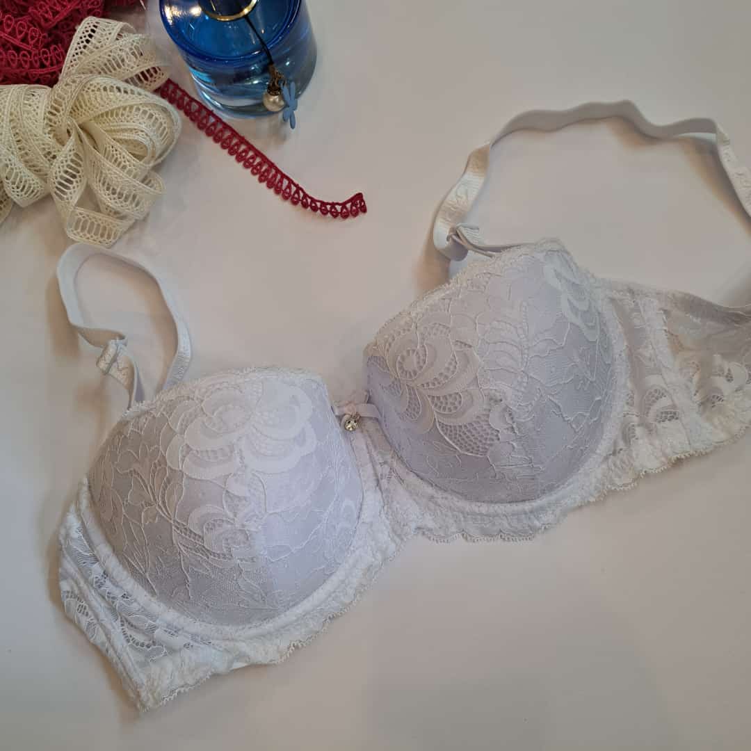 THIN CUP FRONT NET FANCY BRA