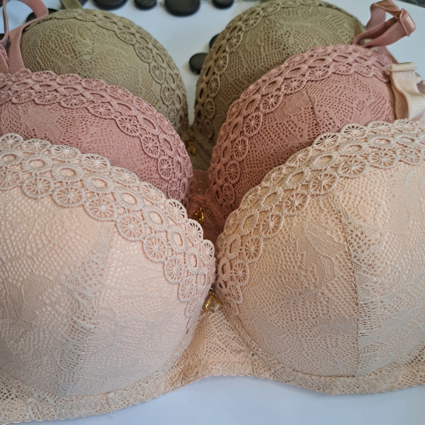 PREMIUM LACE BRA SET