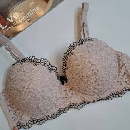 PREMIUM LIGHT THIN PAD NET BRA