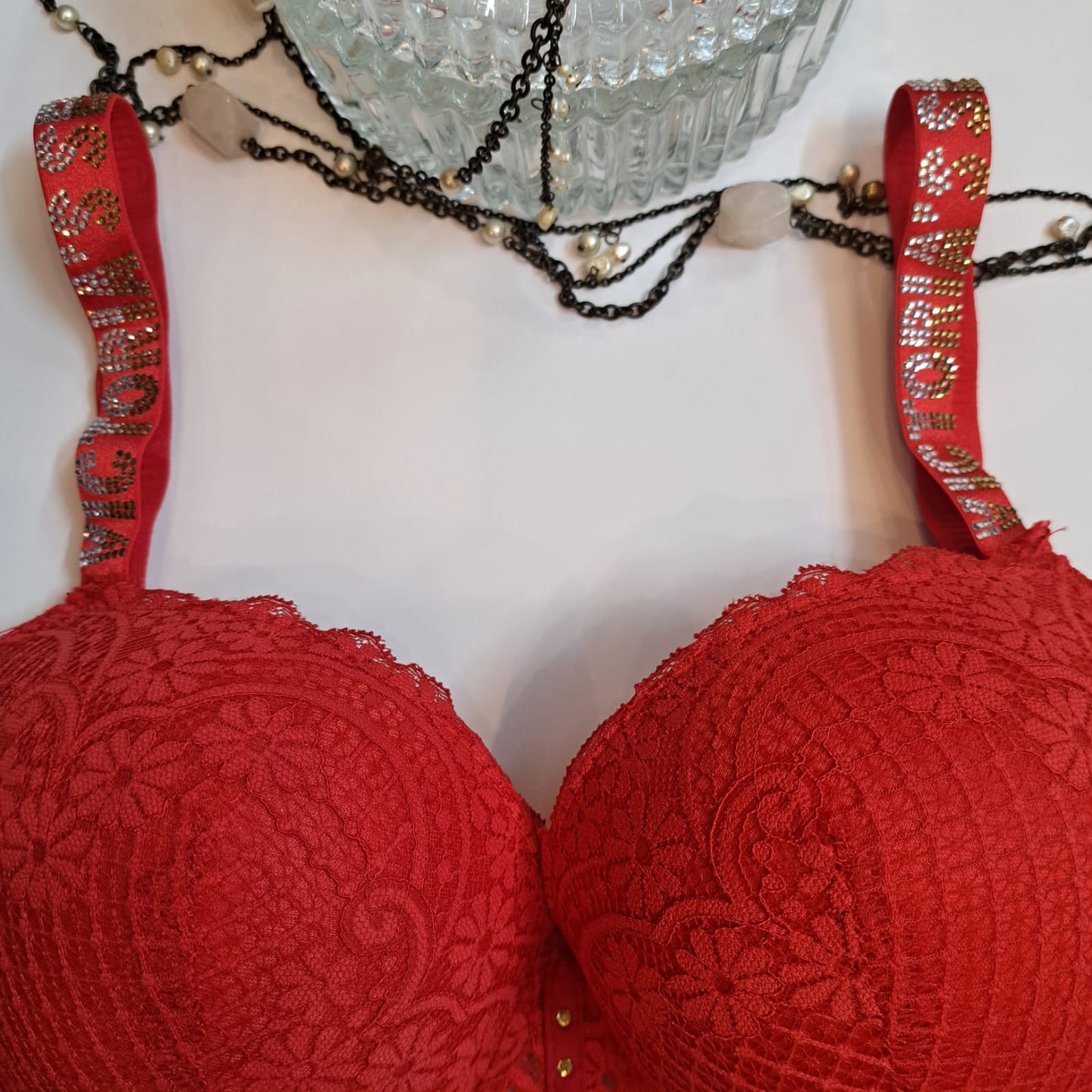 PREMIUM VICTORIA SECRET THIN PAD FANCY BRA SET