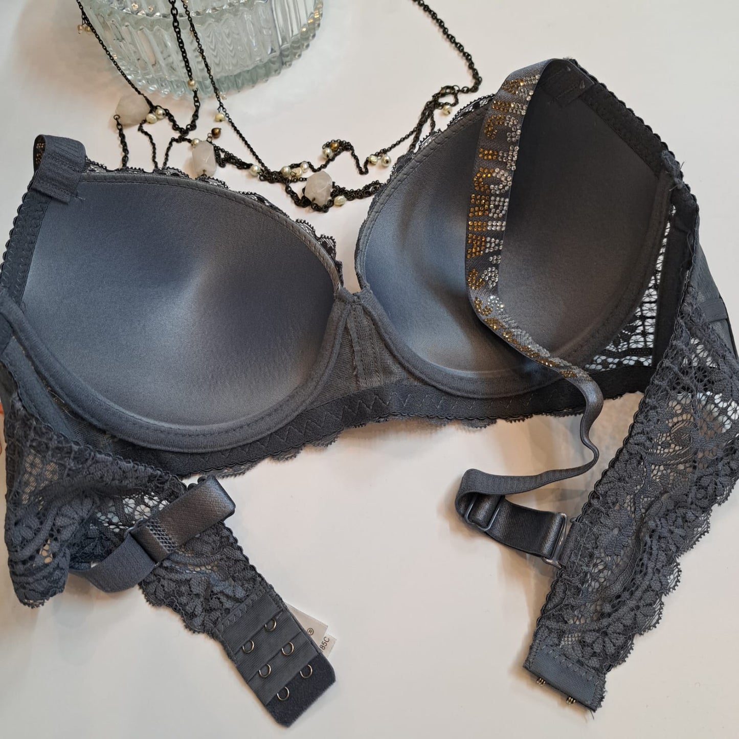 PREMIUM VICTORIA SECRET THIN PAD FANCY BRA SET