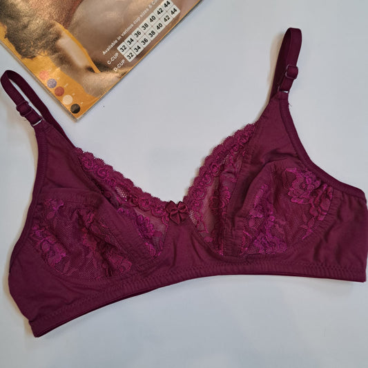 FLORAL LACE BRAS NWT DDD CUP SIZES 36/38/40/42/44 WITH UNDERWIRE MULTIPLE  COLORS