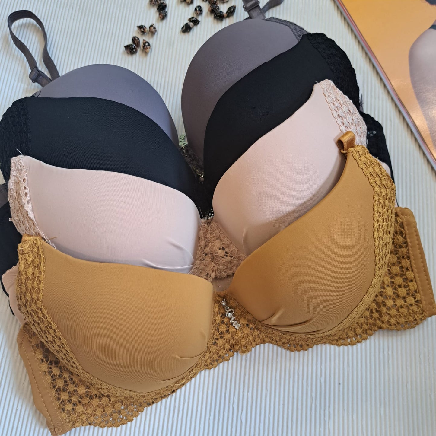 PREMIUM SIDE LACE BRA SET