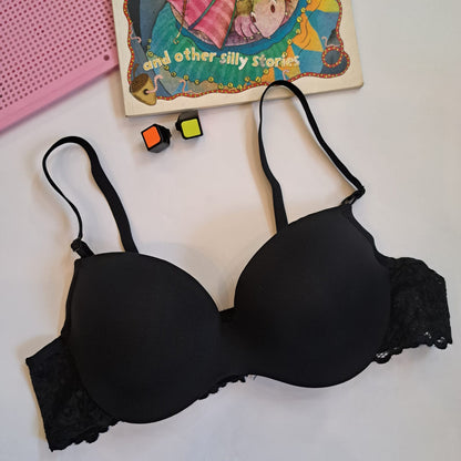 SOFT PAD HALF CUP BRA WITH WIRE